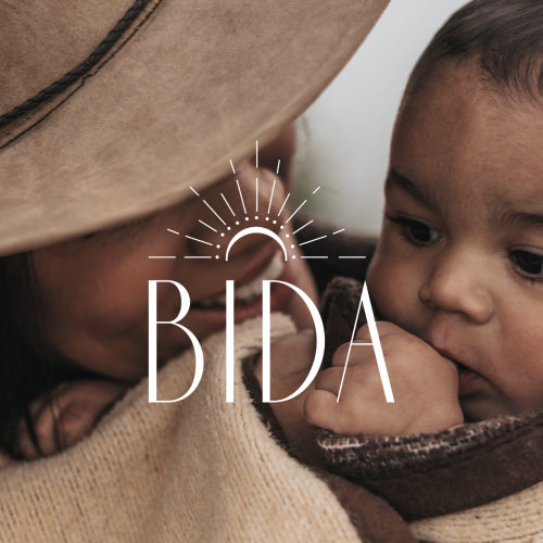Logo design voor het kinderkleding merk BIDA