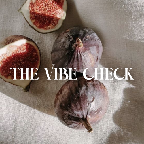 Logo design voor The Vibe Check, een Instagram account van de leukste hotspots